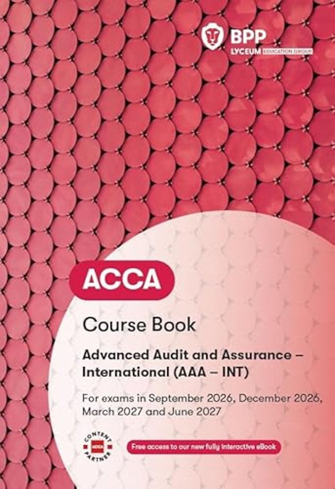ACCA Advanced Audit and Assurance (International)