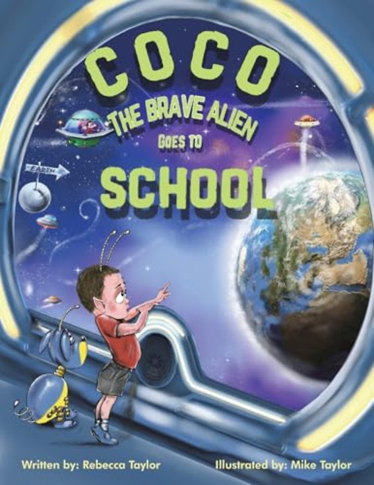 Coco the Brave Alien Goes to School