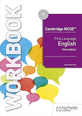 Cambridge IGCSE First Language English Workbook Third Edition