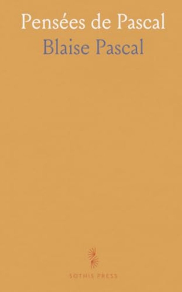 Pensees de Pascal