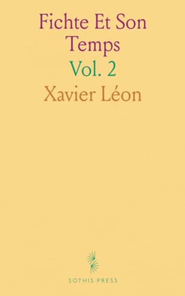 Fichte Et Son Temps
