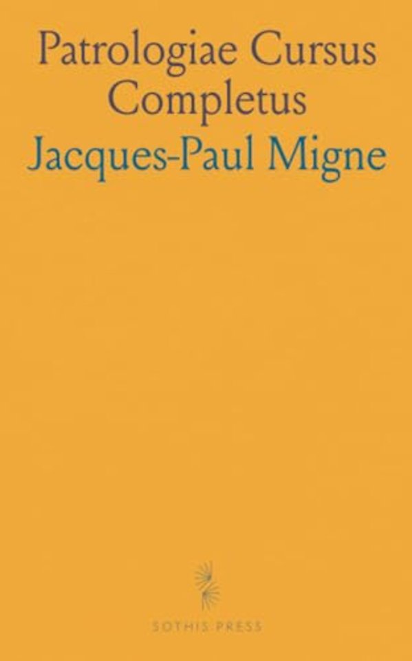 Patrologiae Cursus Completus