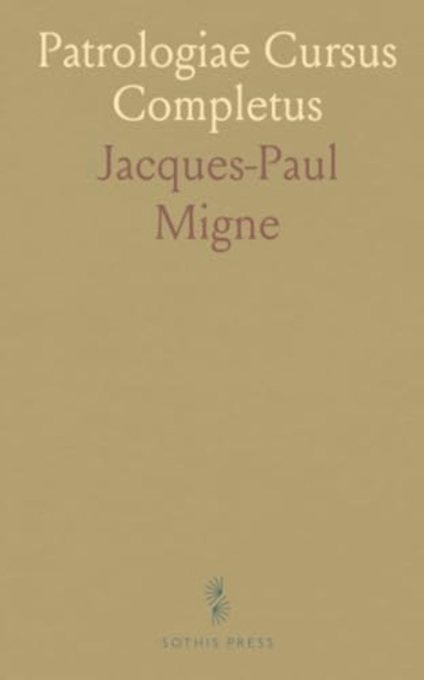 Patrologiae Cursus Completus