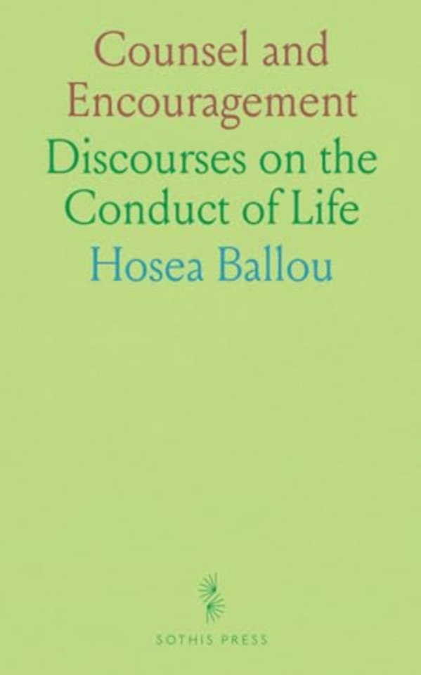 Counsel and Encouragement