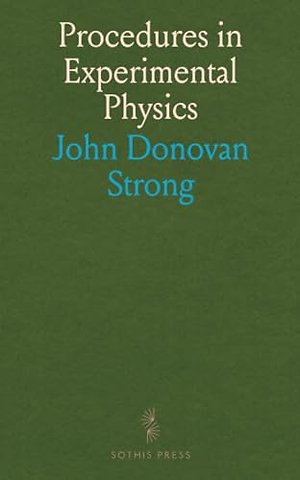 Procedures in Experimental Physics