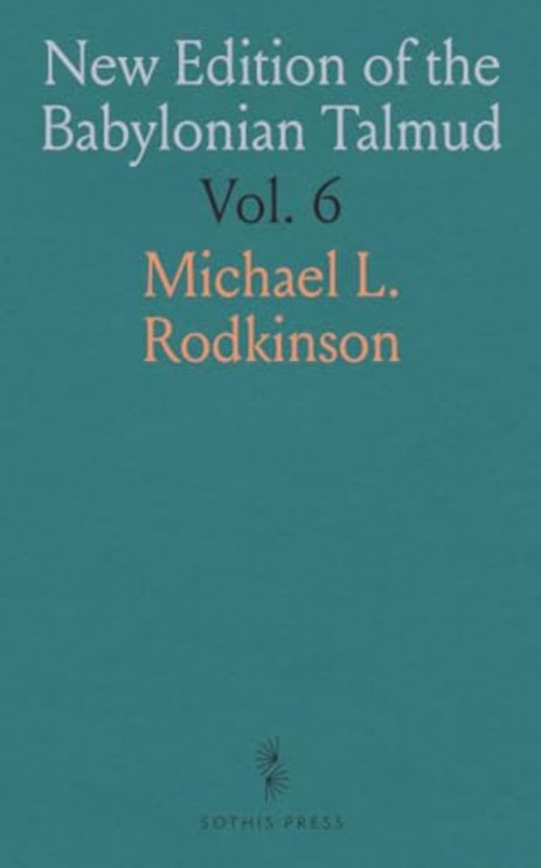 New Edition of the Babylonian Talmud