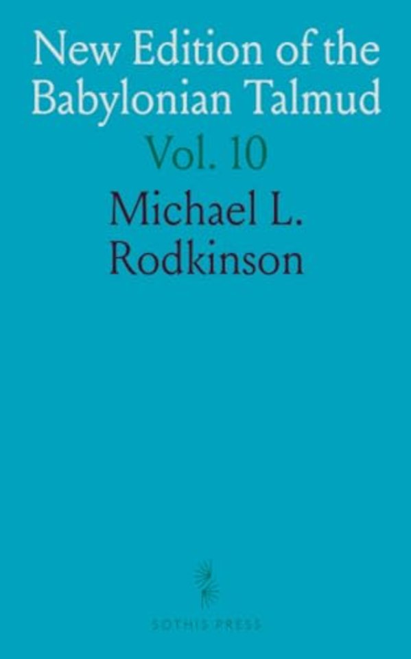 New Edition of the Babylonian Talmud