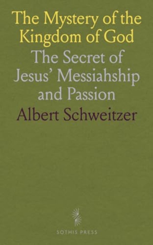 Mystery of the Kingdom of God