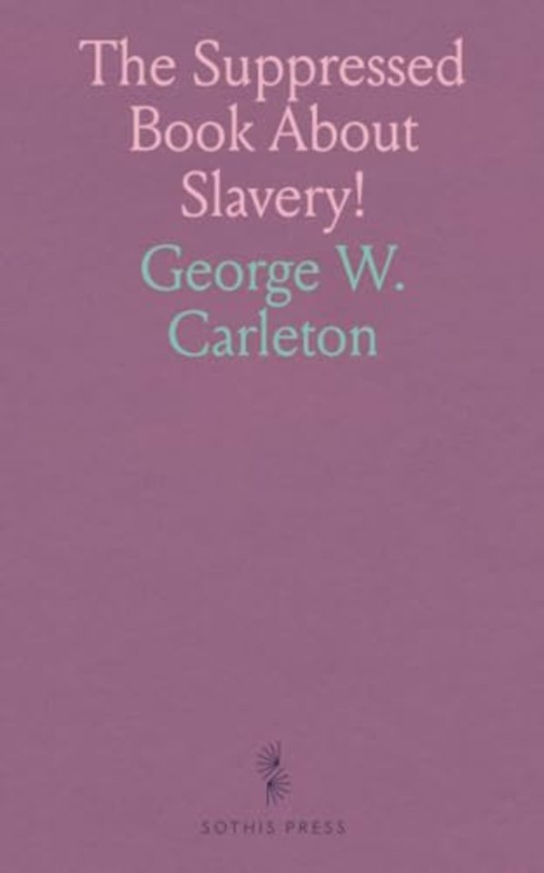 Suppressed Book About Slavery!