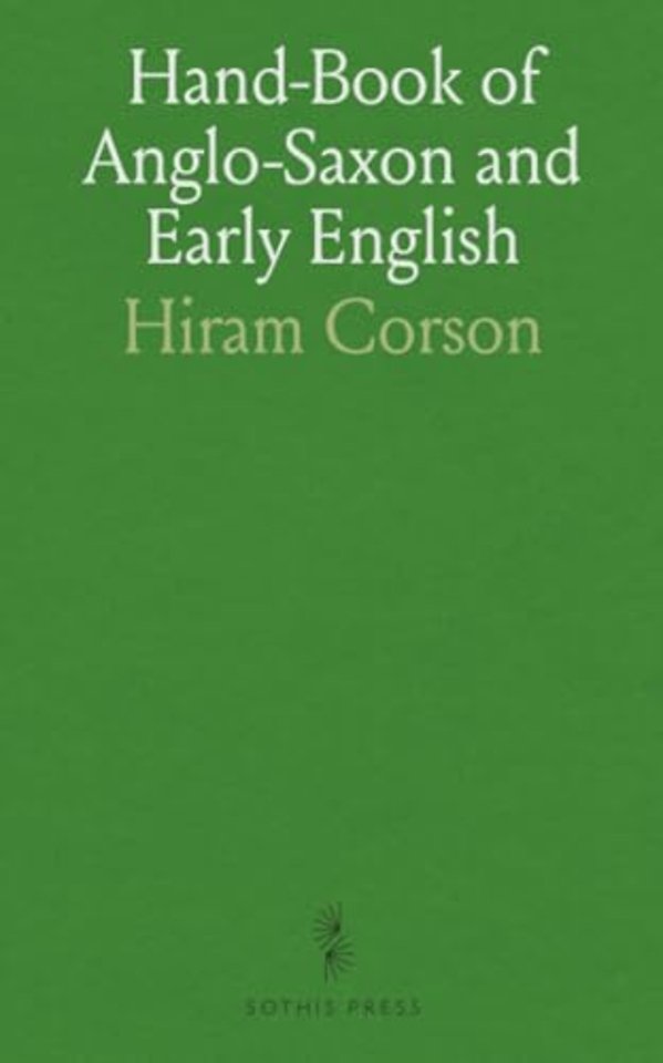 Hand-Book of Anglo-Saxon and Early English