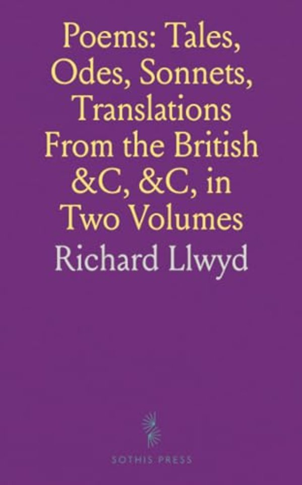 Poems: Tales, Odes, Sonnets, Translations From the British &C, &C, in Two Volumes