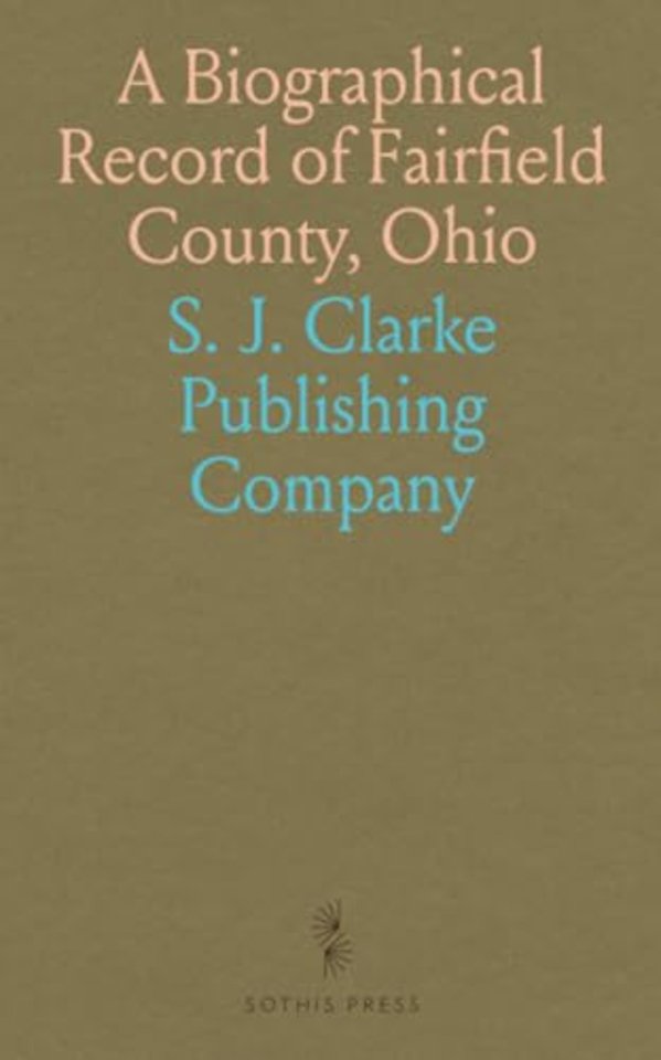 Biographical Record of Fairfield County, Ohio
