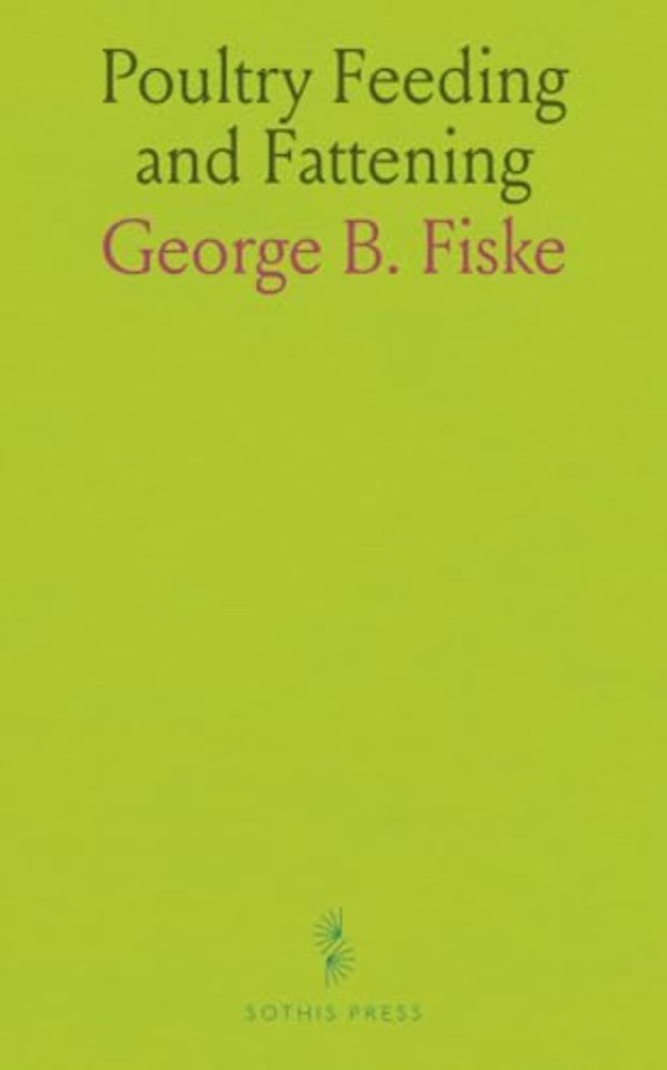 Poultry Feeding and Fattening