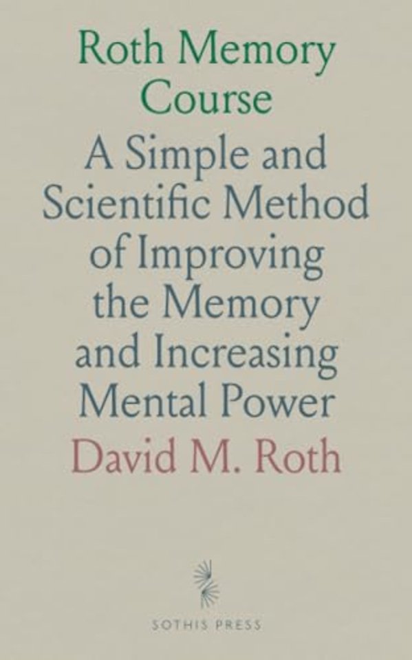 Roth Memory Course