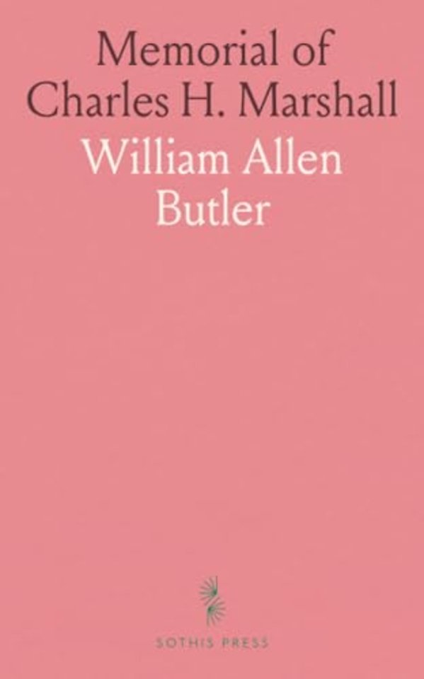 Memorial of Charles H. Marshall