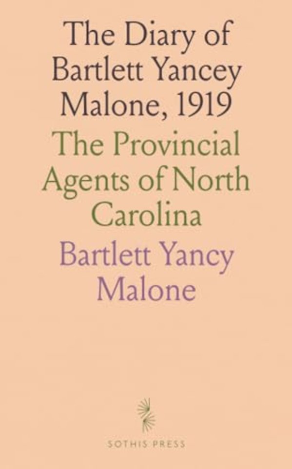 Diary of Bartlett Yancey Malone, 1919