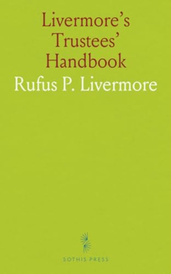 Livermore's Trustees' Handbook