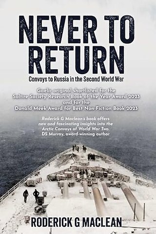 NEVER TO RETURN