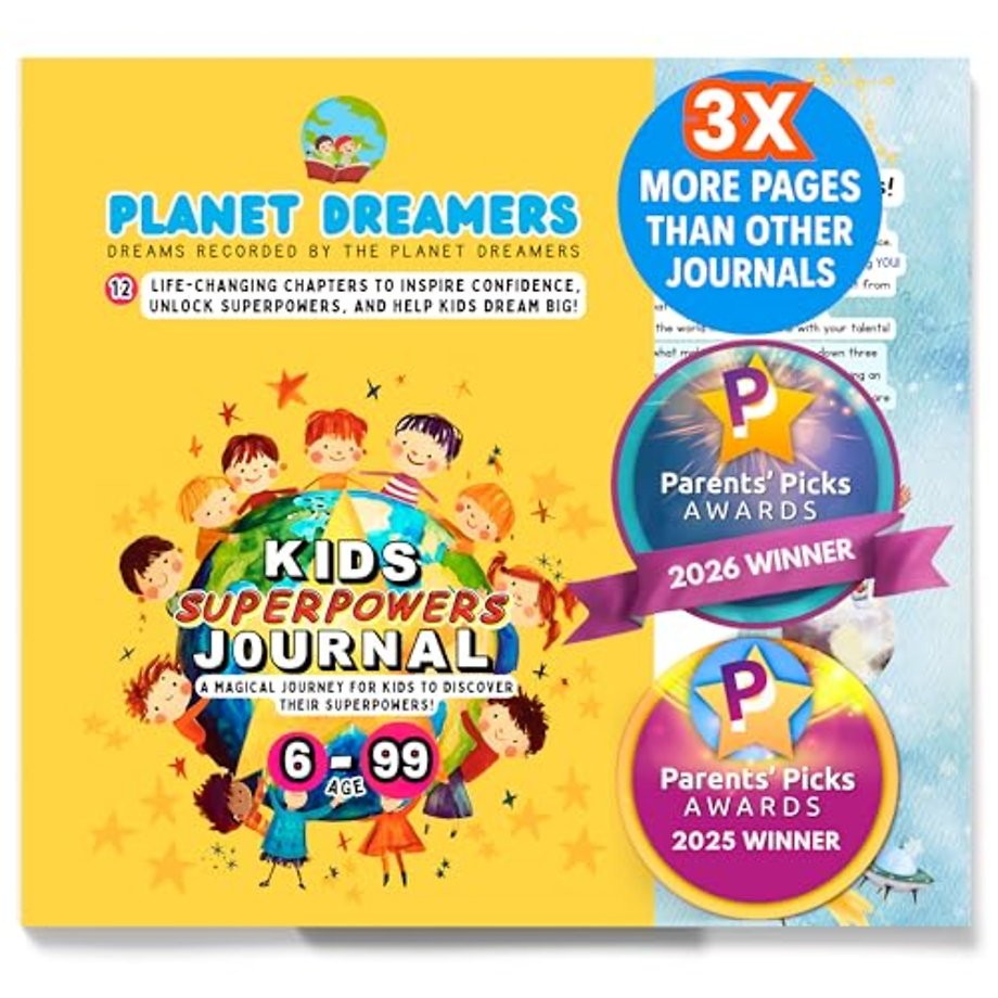 Kids Superpowers Journal