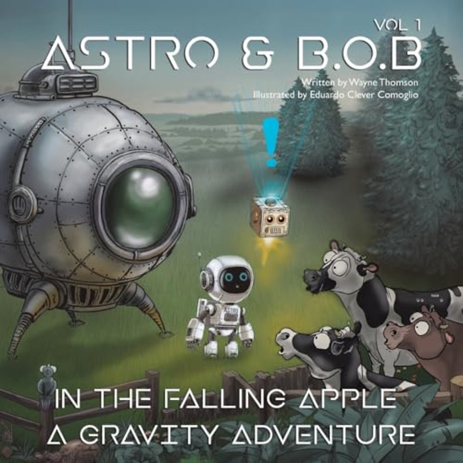 Astro & B.O.B in the Falling Apple