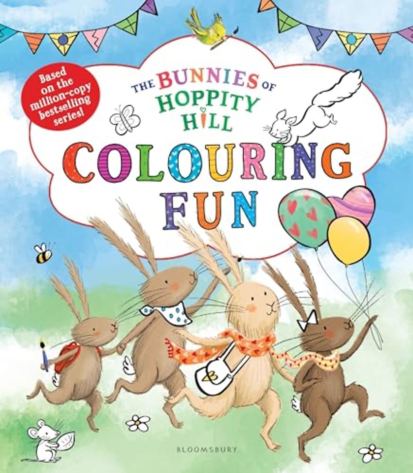 The Bunnies of Hoppity Hill: Colouring Fun