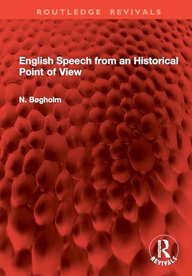 English Speech from an Historical Point of View