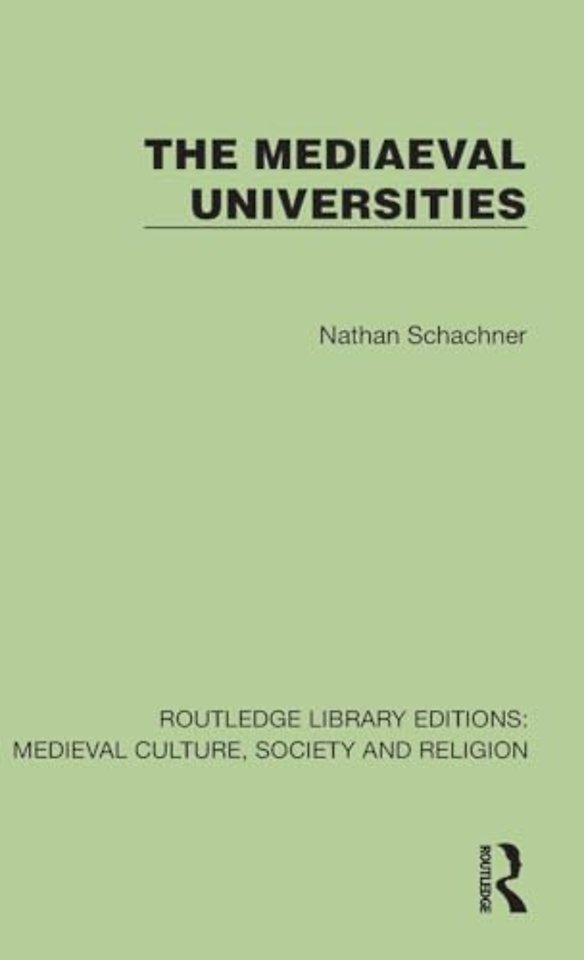 The Mediaeval Universities
