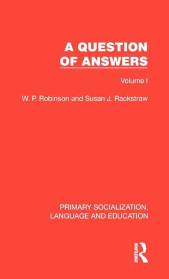 A Question of Answers