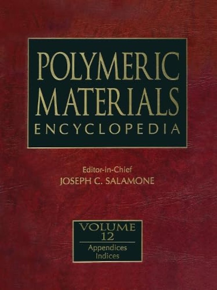 Polymeric Materials Encyclopedia, Twelve Volume Set