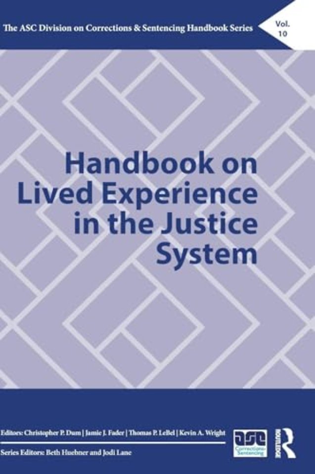 Handbook on Lived Experience in the Justice System
