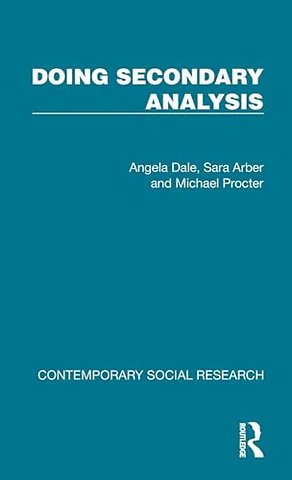 Doing Secondary Analysis