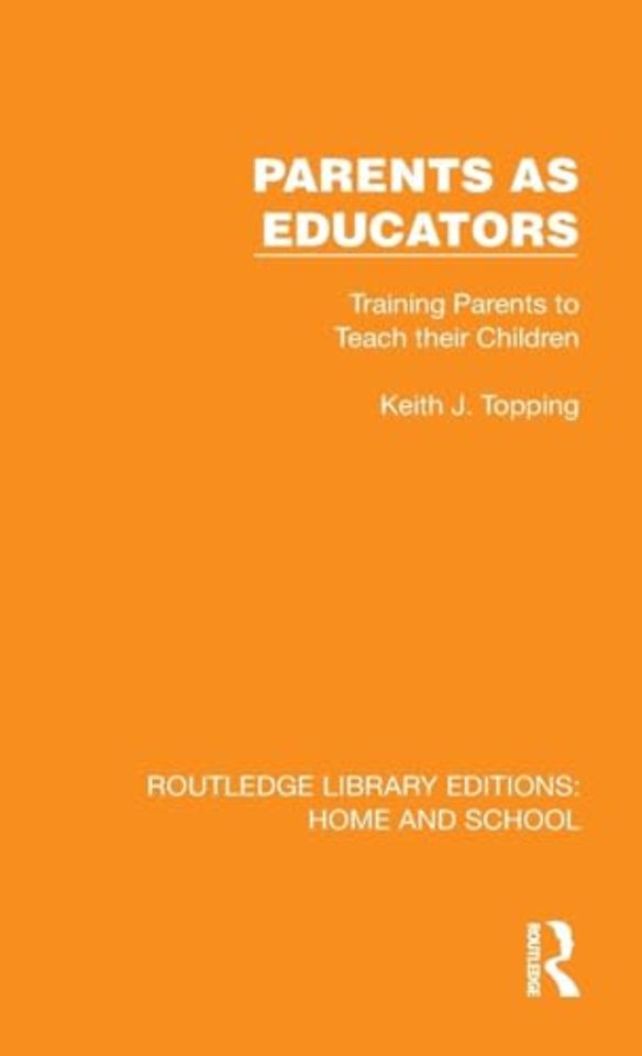 Parents as Educators
