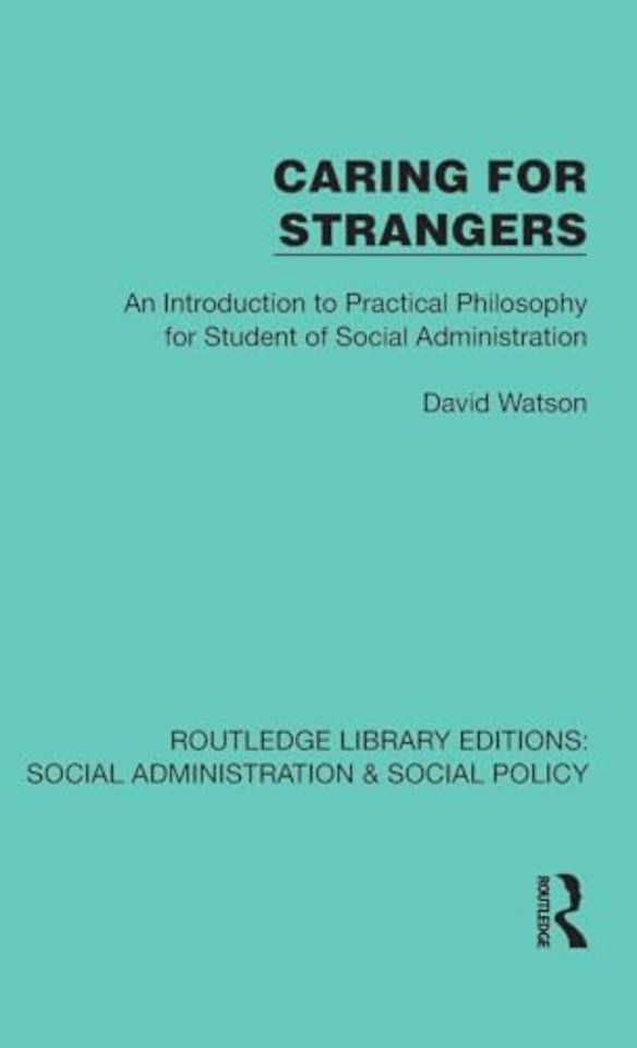 Caring for Strangers