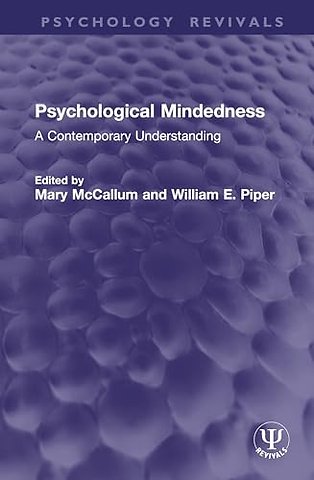 Psychological Mindedness