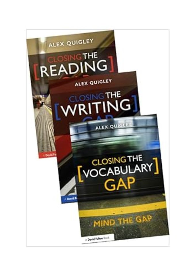 Alex Quigley Closing the Gap 3 Book Bundle
