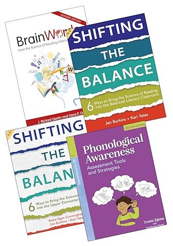 Shifting the Balance and the Science of Reading 4 Book Bundle