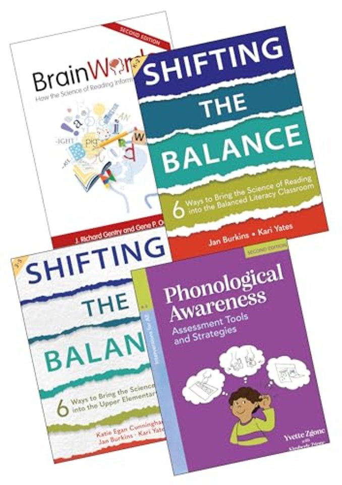 Shifting the Balance and the Science of Reading 4 Book Bundle