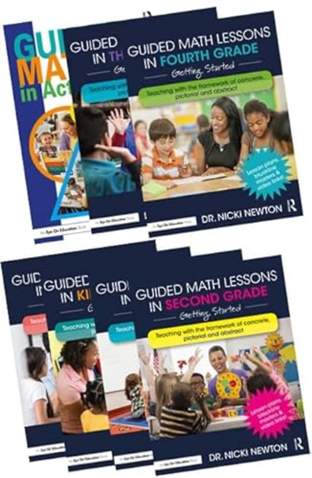 Elementary Guided Math 7 Book Bundle
