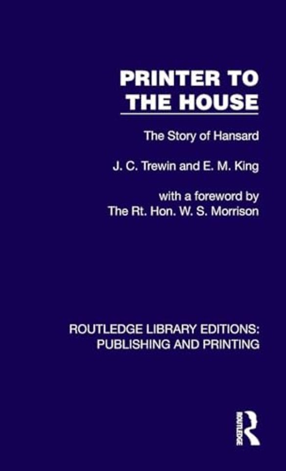 Printer to the House