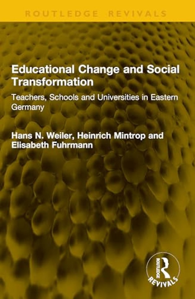 Educational Change and Social Transformation
