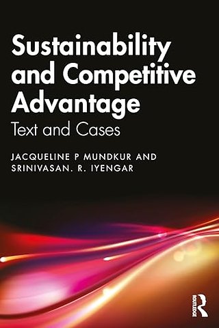 Sustainability and Competitive Advantage