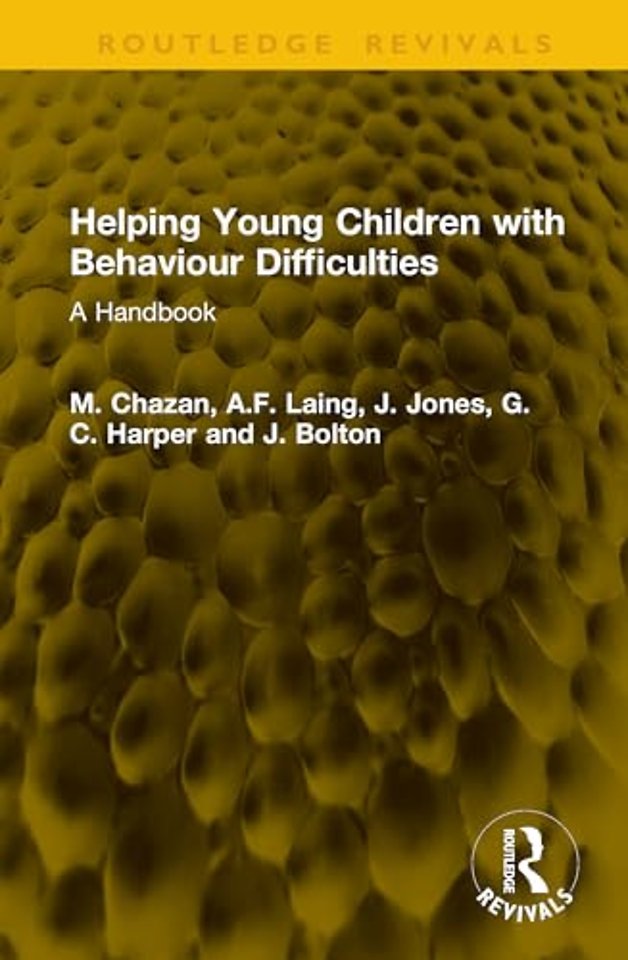 Helping Young Children with Behaviour Difficulties