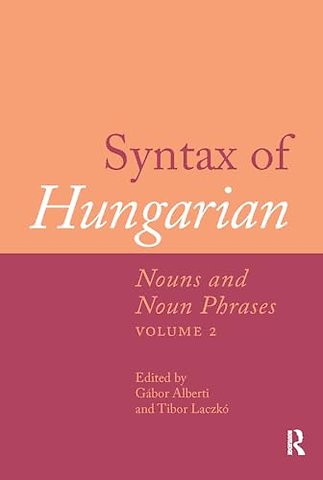Syntax of Hungarian