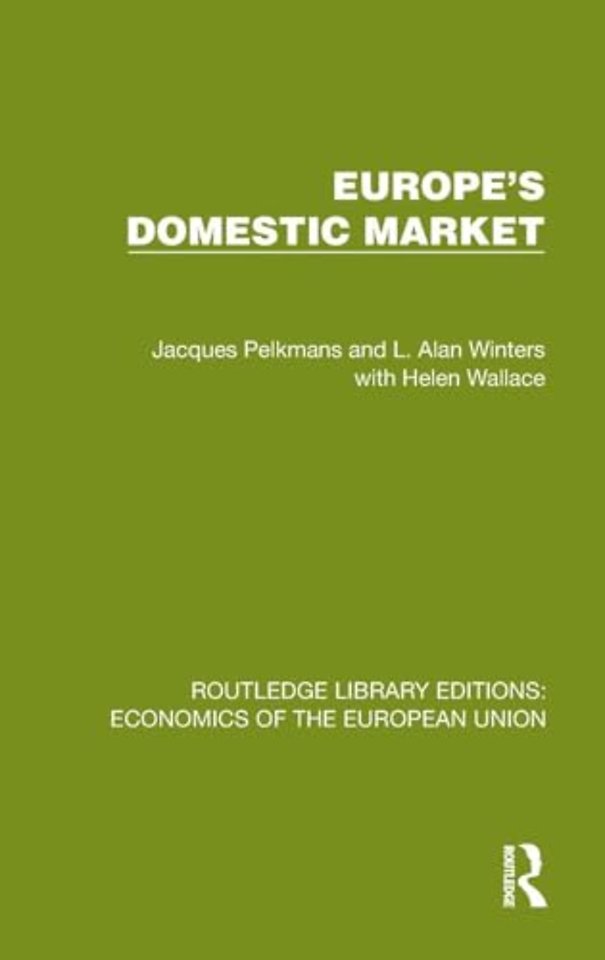 Europe's Domestic Market