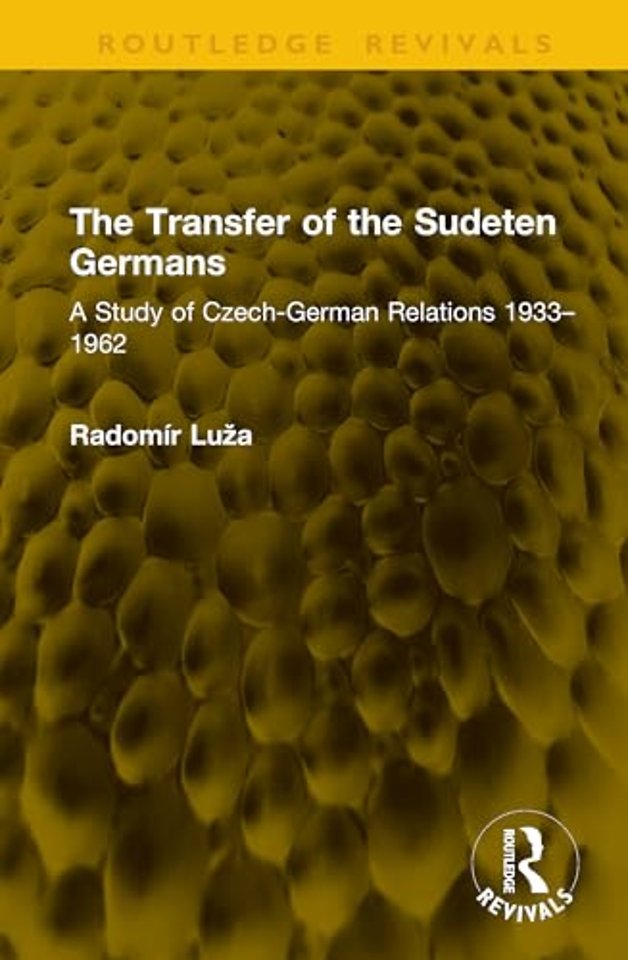 The Transfer of the Sudeten Germans