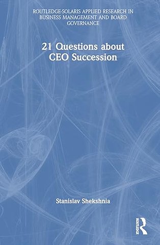21 Questions about CEO Succession