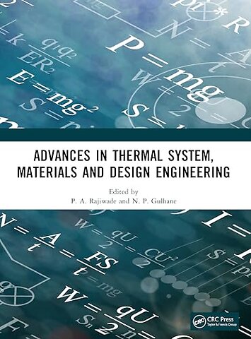 Advances in Thermal System, Materials and Design Engineering