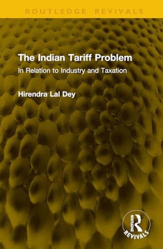 The Indian Tariff Problem