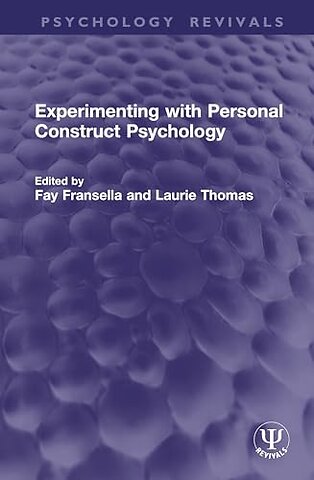 Experimenting with Personal Construct Psychology