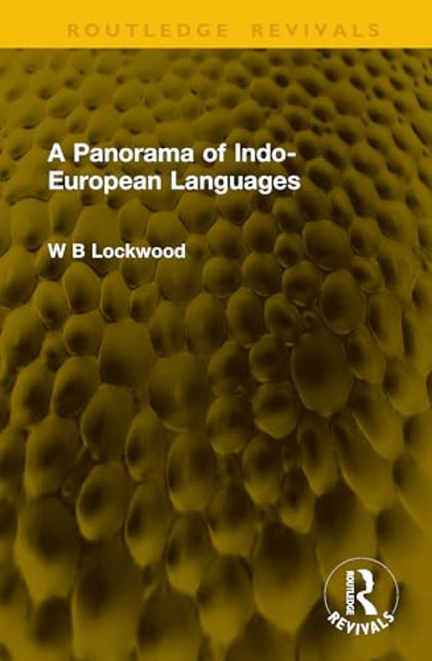 A Panorama of Indo-European Languages